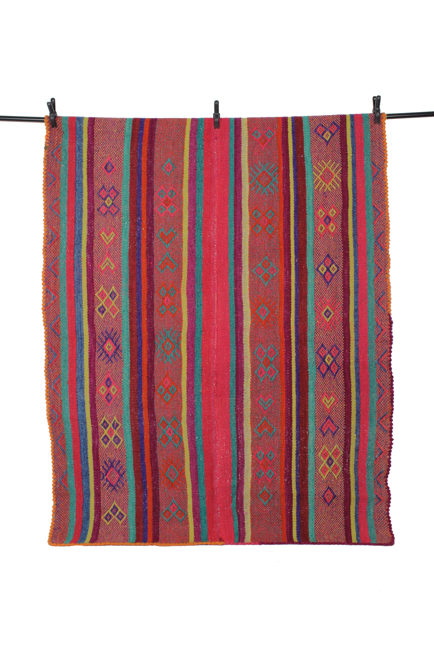 Frazada rug 177x138 handwoven from Peru