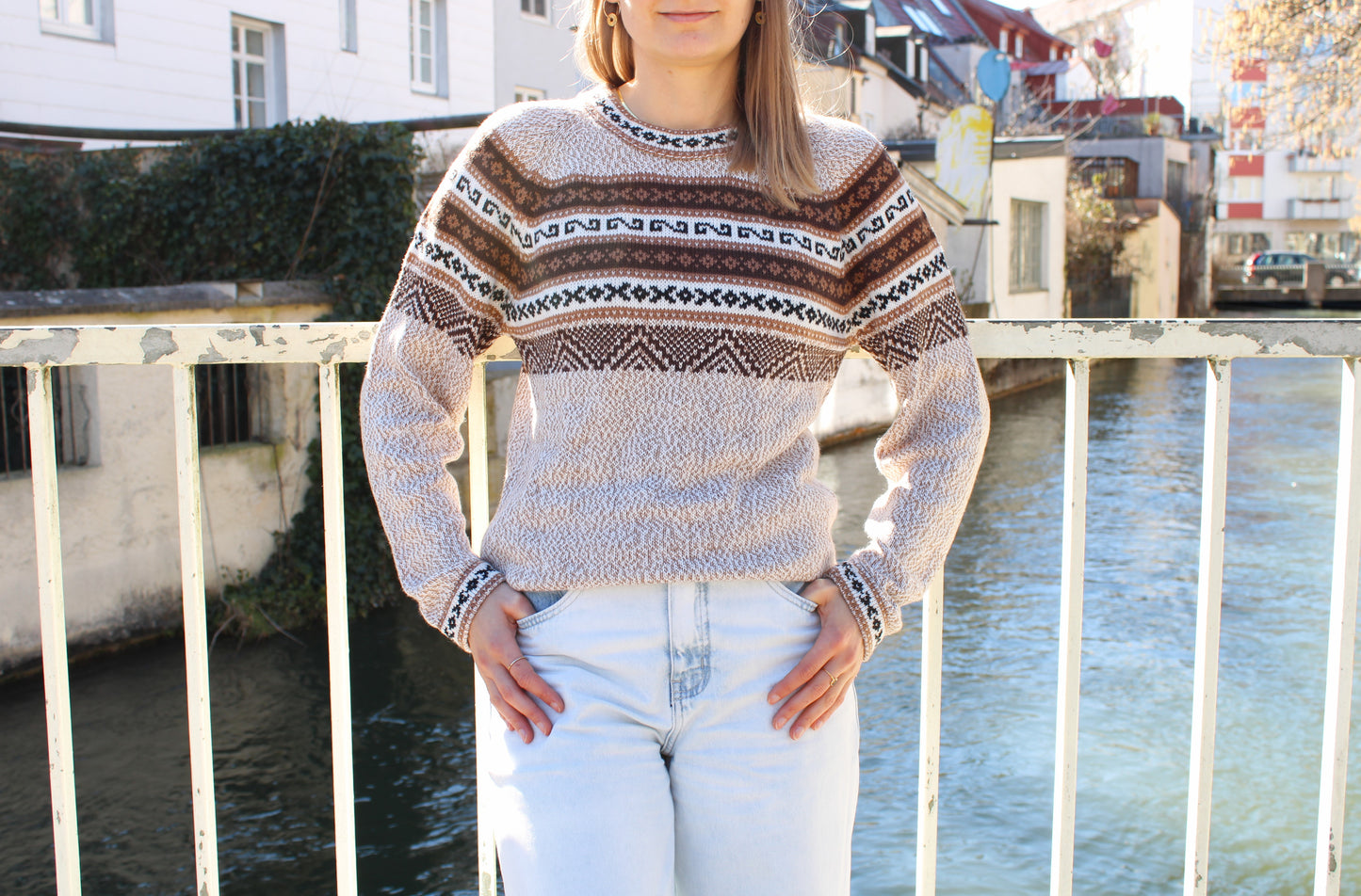 Alpaka Pullover Unisex S, M, L