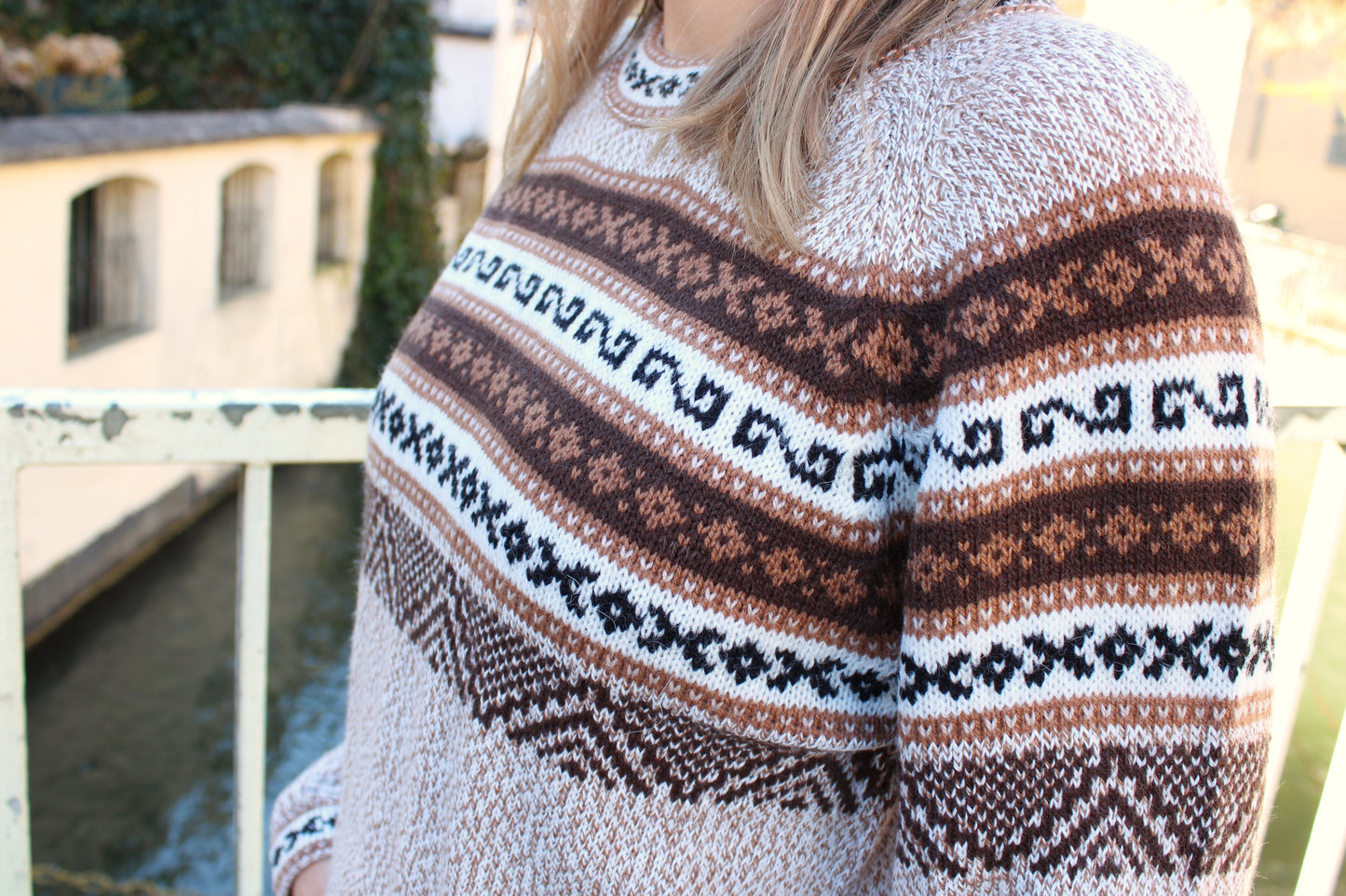 Alpaka Pullover Unisex S, M, L