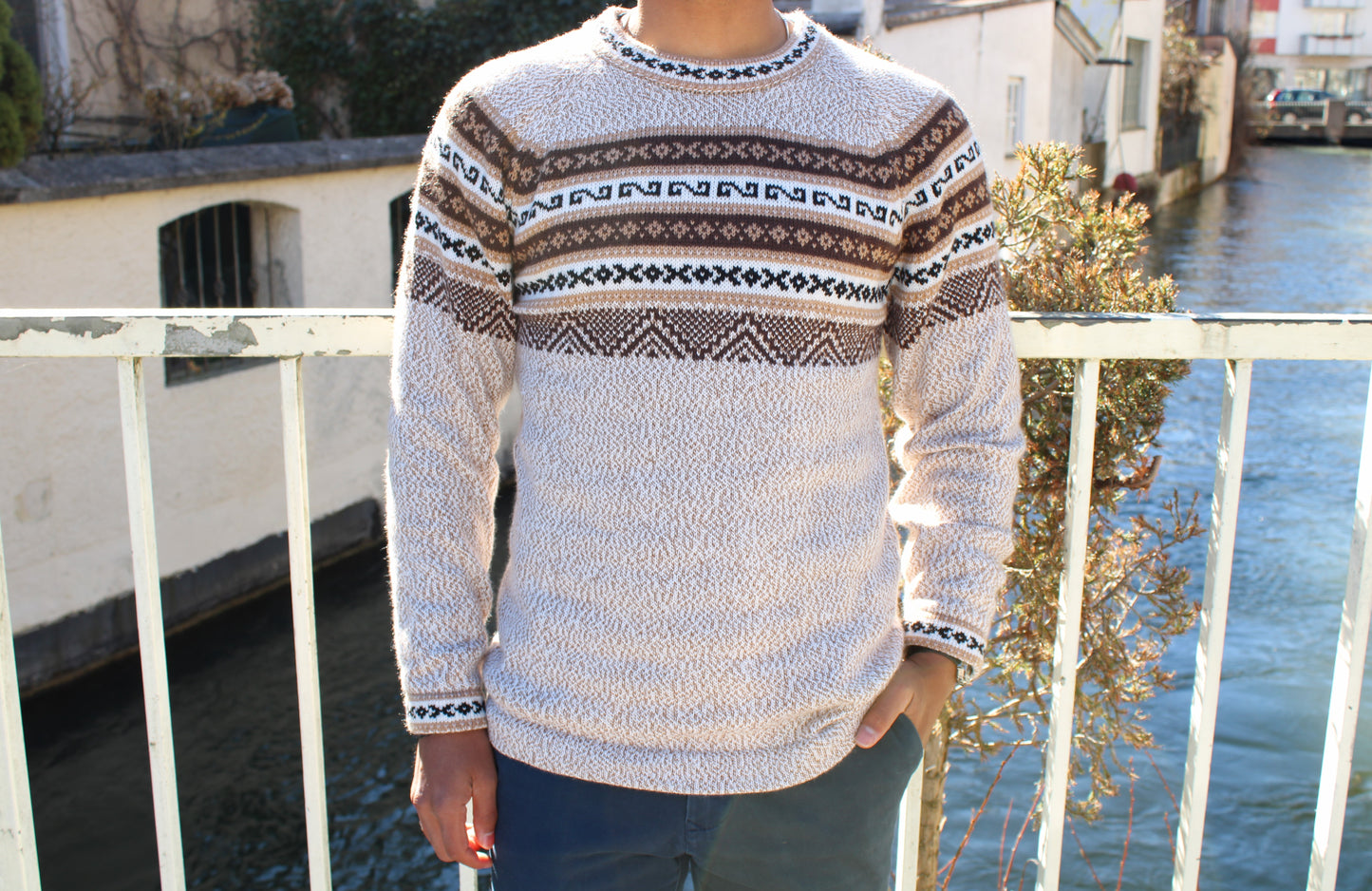 Alpaka Pullover Unisex S, M, L