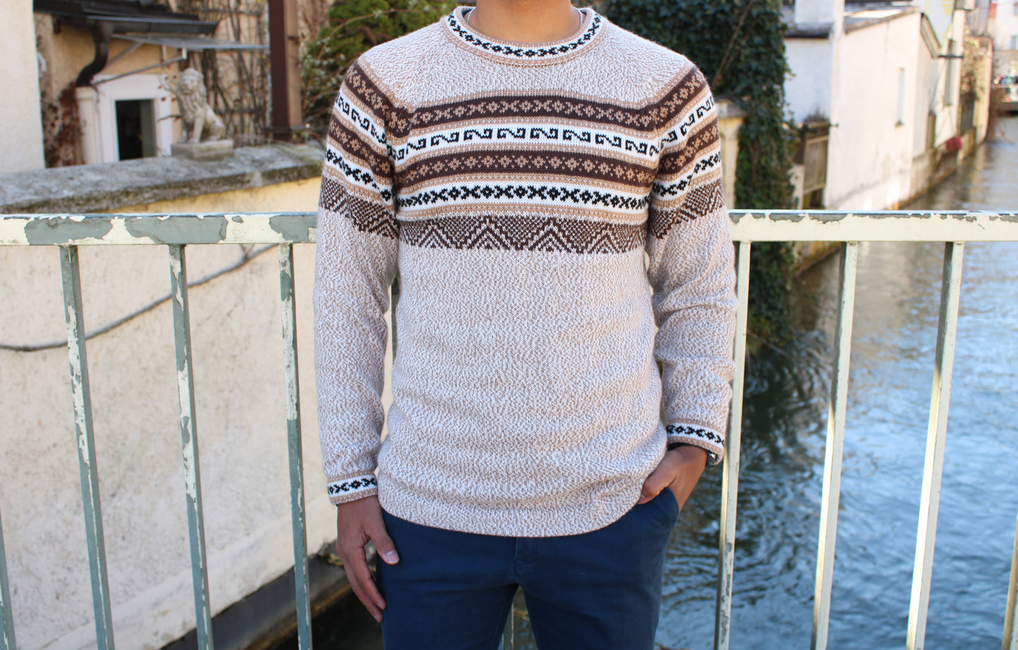 Alpaka Pullover Unisex S, M, L