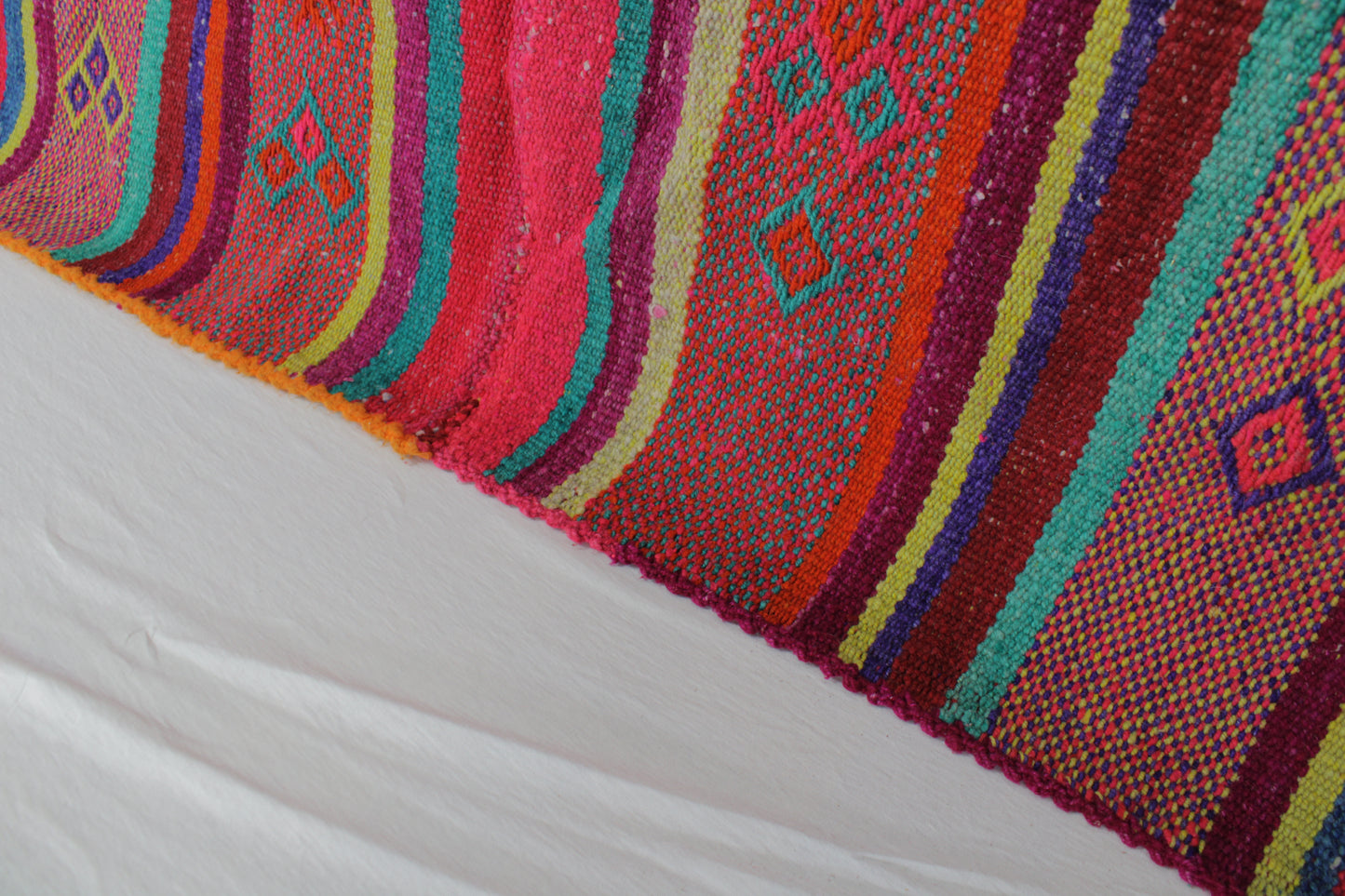 Frazada rug 177x138 handwoven from Peru
