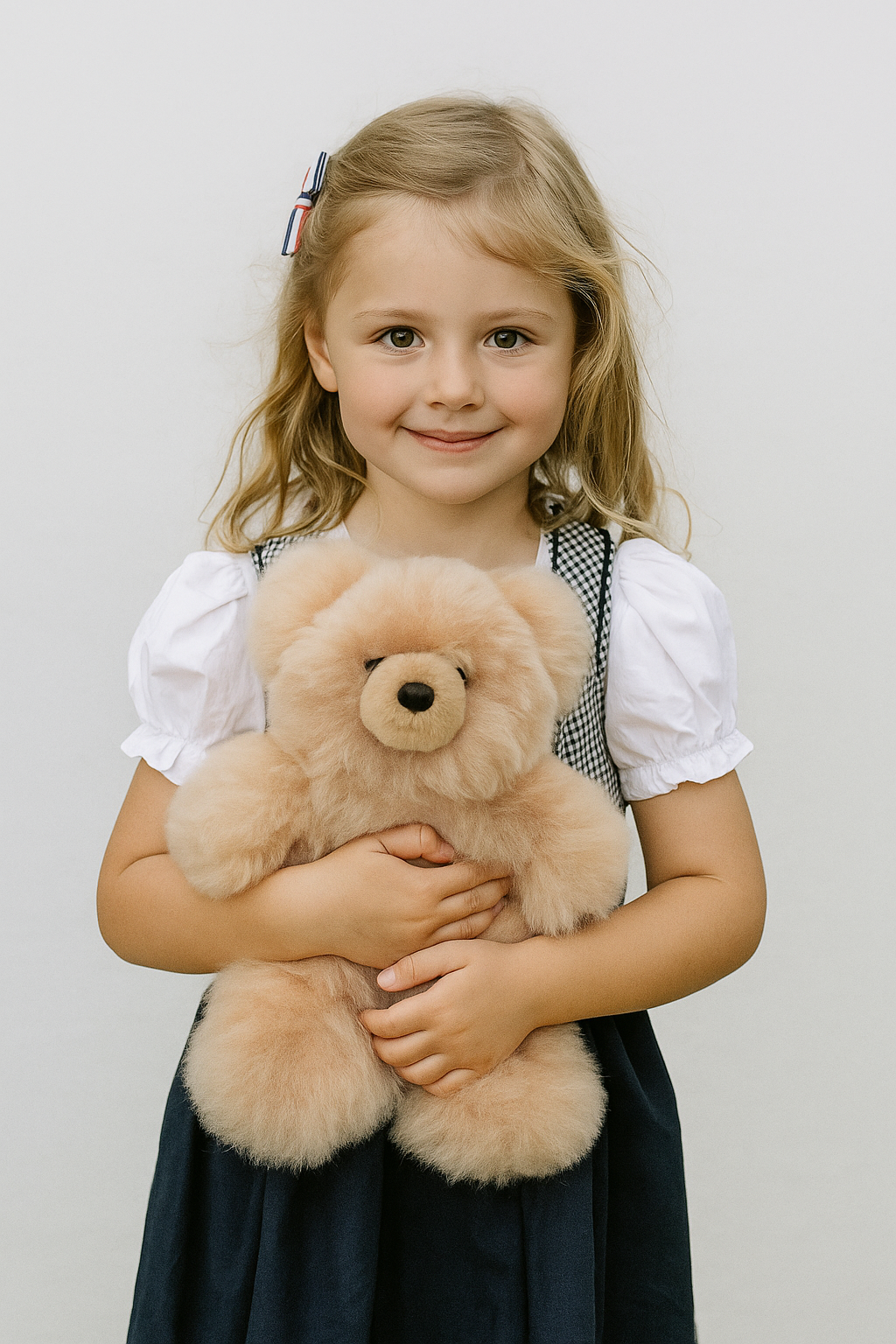 Dieses niedliche, flauschige Alpaka-Spielzeug wird von Hand aus echtem, ethisch gewonnenem Alpakafell gefertigt. Es ist besonders weich, leicht und hypoallergen – perfekt als Geschenk für Alpaka-Fans, Kinder oder Sammler. Jedes Stück ist ein Unikat mit natürlicher Farbgebung. Nachhaltig hergestellt in den Anden – zum Kuscheln oder als stilvolle Deko!