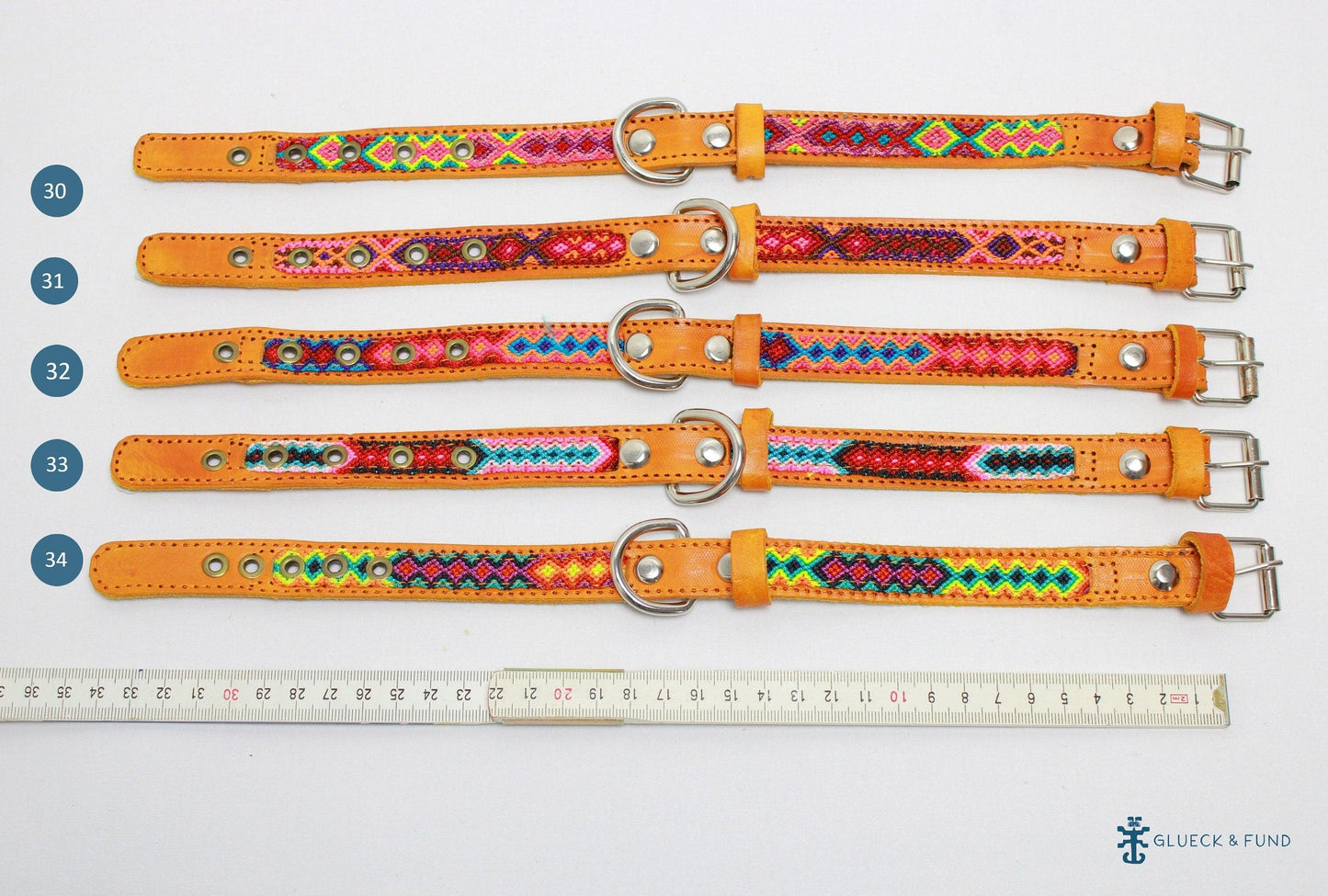 hundehalsband s aus mexiko