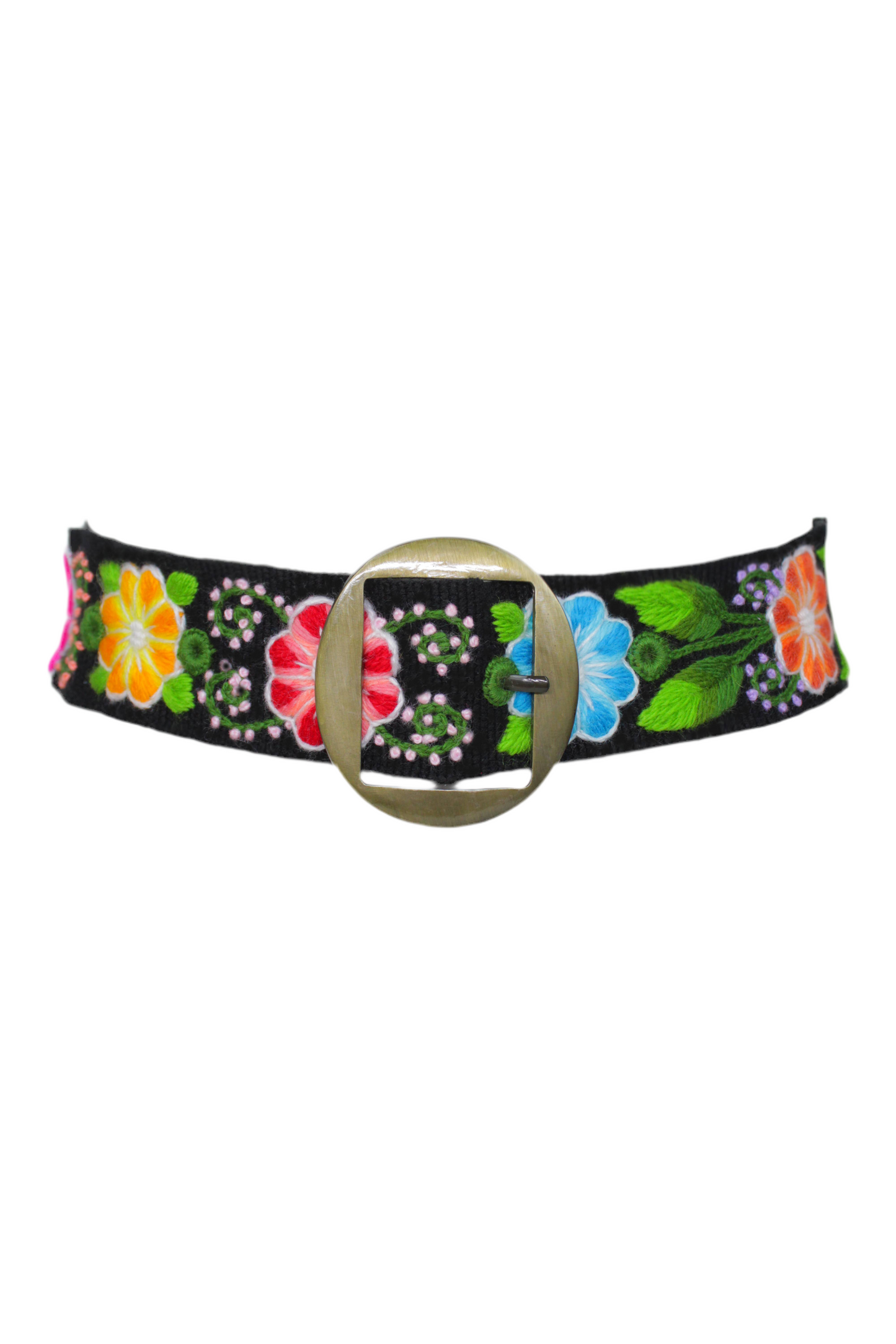 Hand embroidered Ayacucho belt