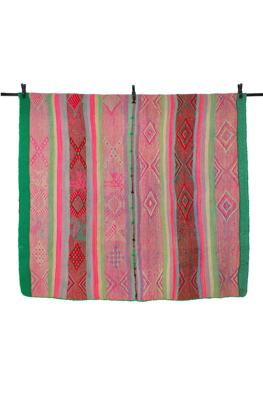 Frazada rug 155x162 handwoven from Peru