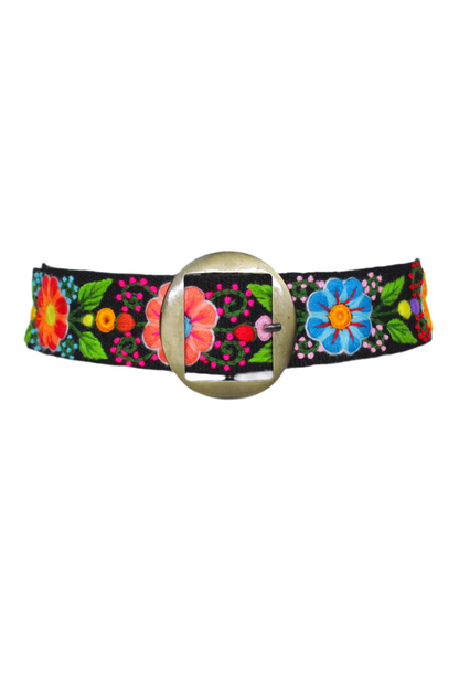 Hand embroidered Ayacucho belt