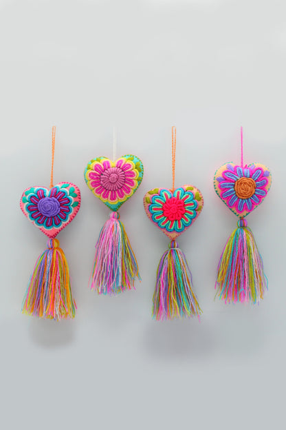Heart pendant from Mexico
