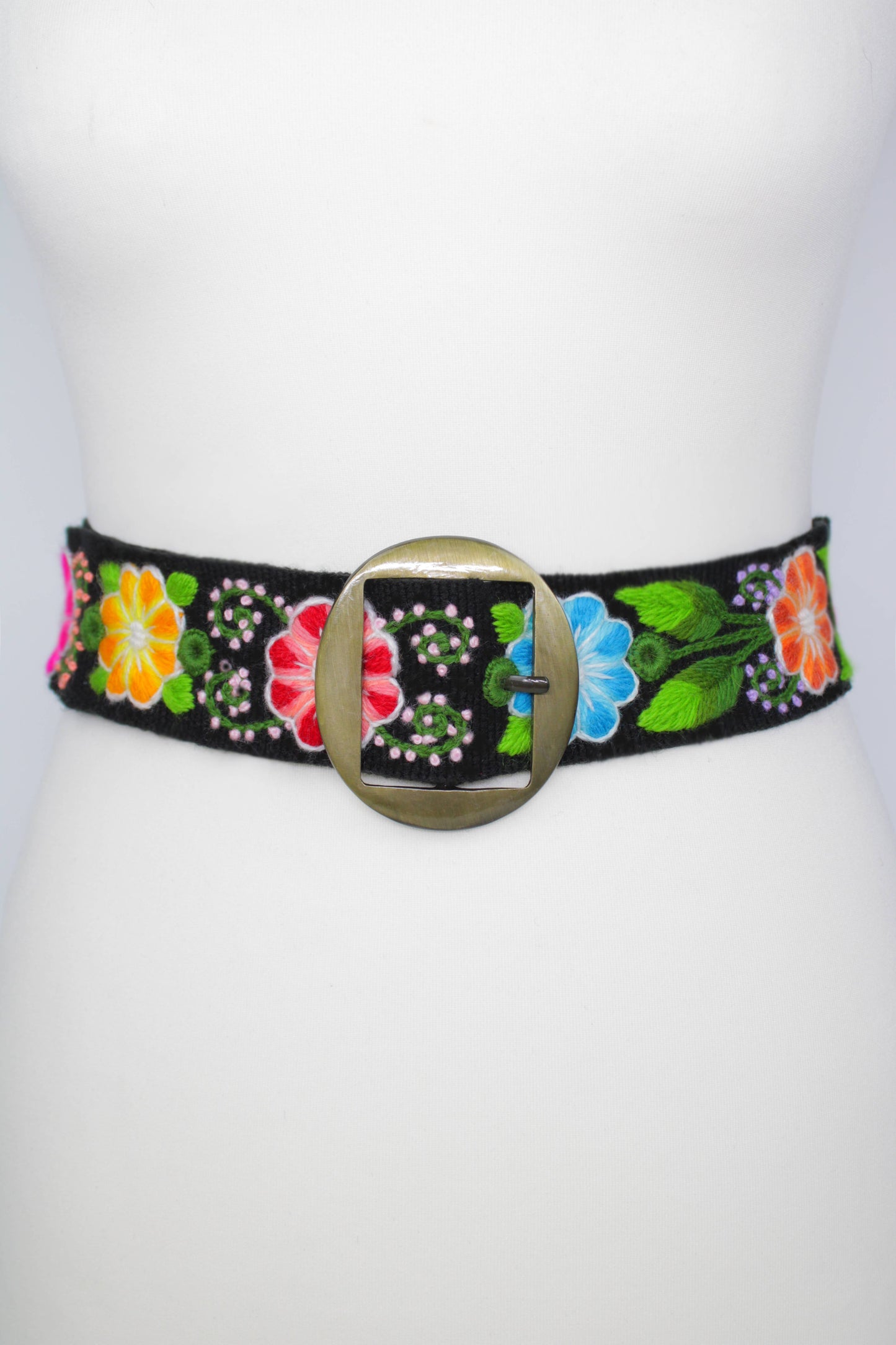 Hand embroidered Ayacucho belt