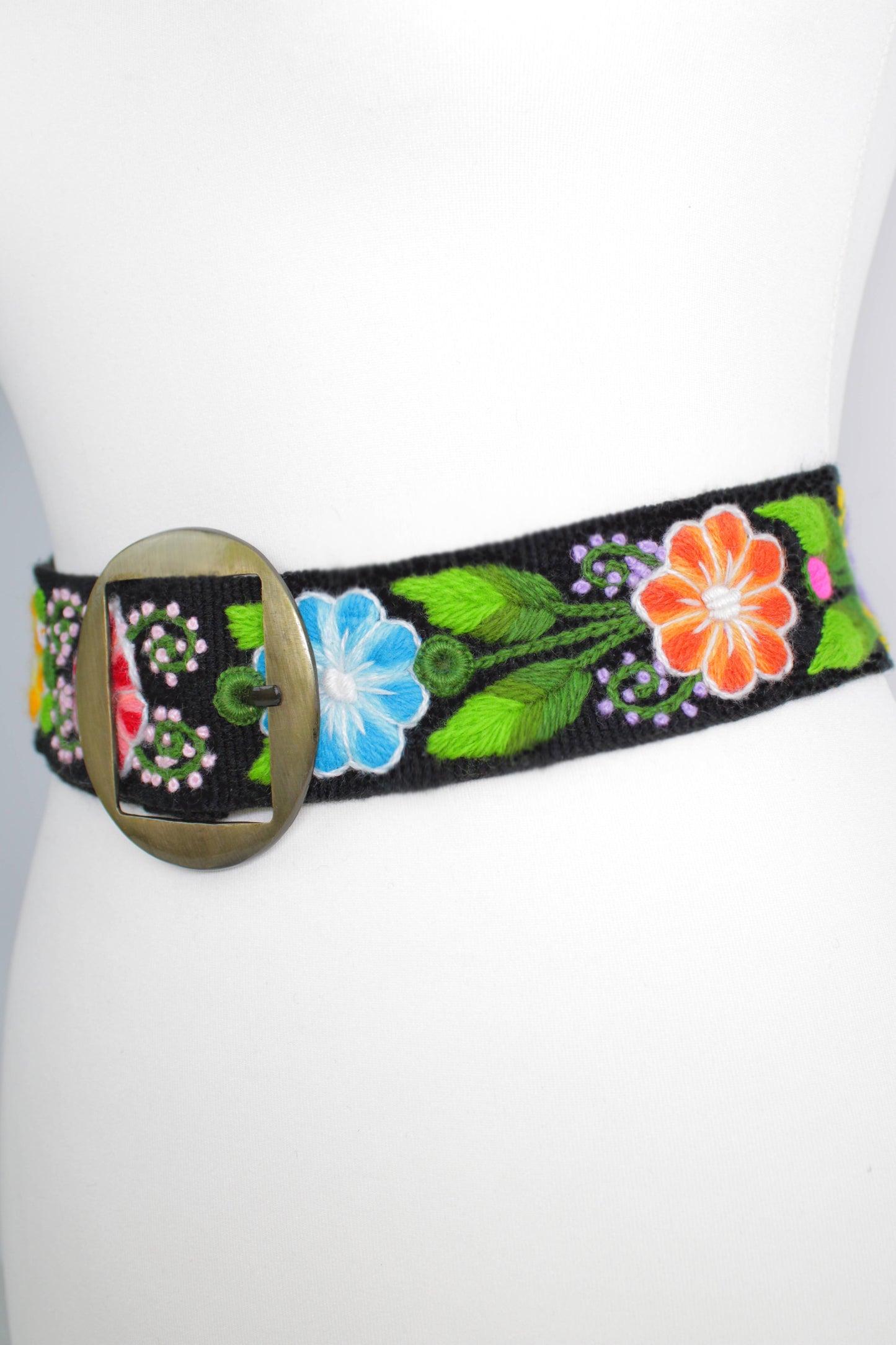 Hand embroidered Ayacucho belt