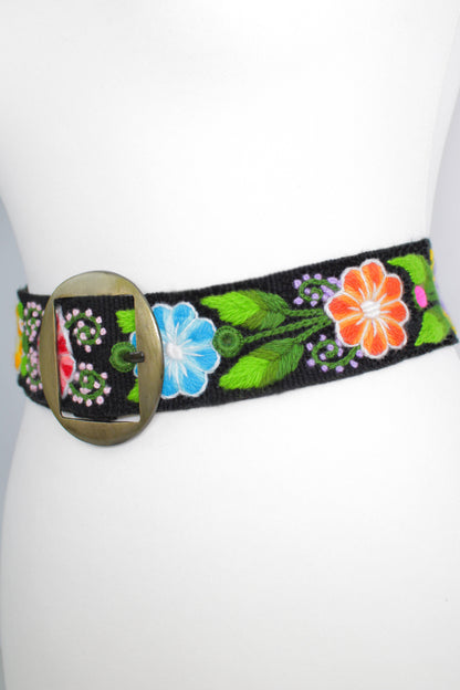 Hand embroidered Ayacucho belt
