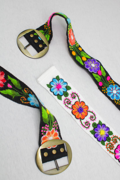 Hand embroidered Ayacucho belt
