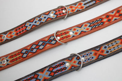 Mexikanisches Hundehalsband M, L, XL - schwarz Earth