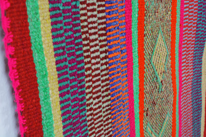 Frazada rug 171x151 handwoven from Peru