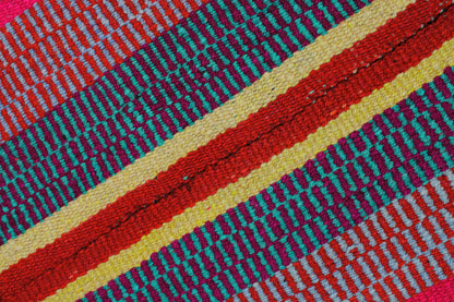 Frazada rug 171x151 handwoven from Peru