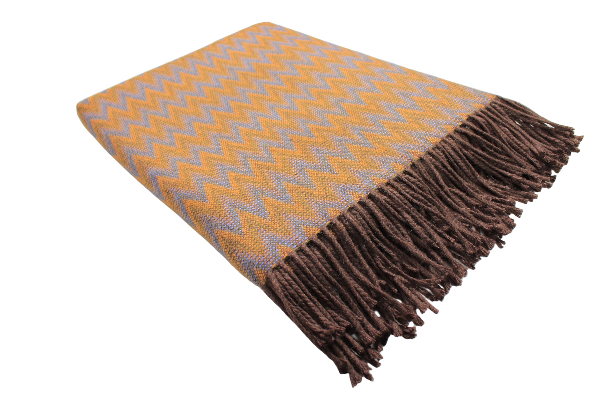 Gefaltete Sofadecke aus Alpaka aus Peru