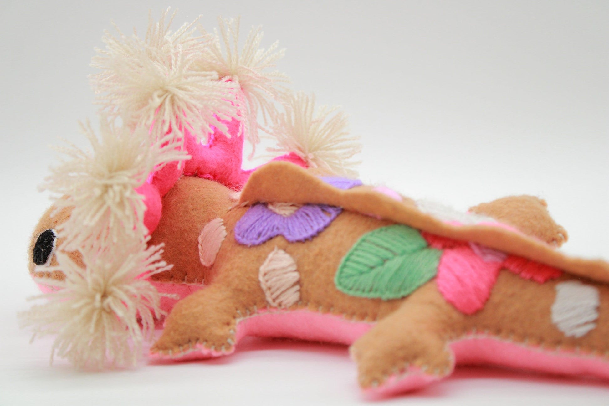 axolotl kuscheltier handgemacht aus mexiko