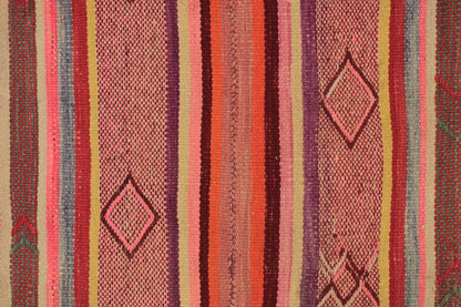 Handgefertigter Frazada-Teppich aus Peru – farbenfroh, traditionell und ideal für Balkon, Terrasse oder gemütliche Wohnräume. Dieser bunte Teppich bringt peruanisches Kunsthandwerk und Wärme in dein Zuhause und setzt lebendige Akzente im Boho- oder Ethno-Stil für drinnen und draußen.