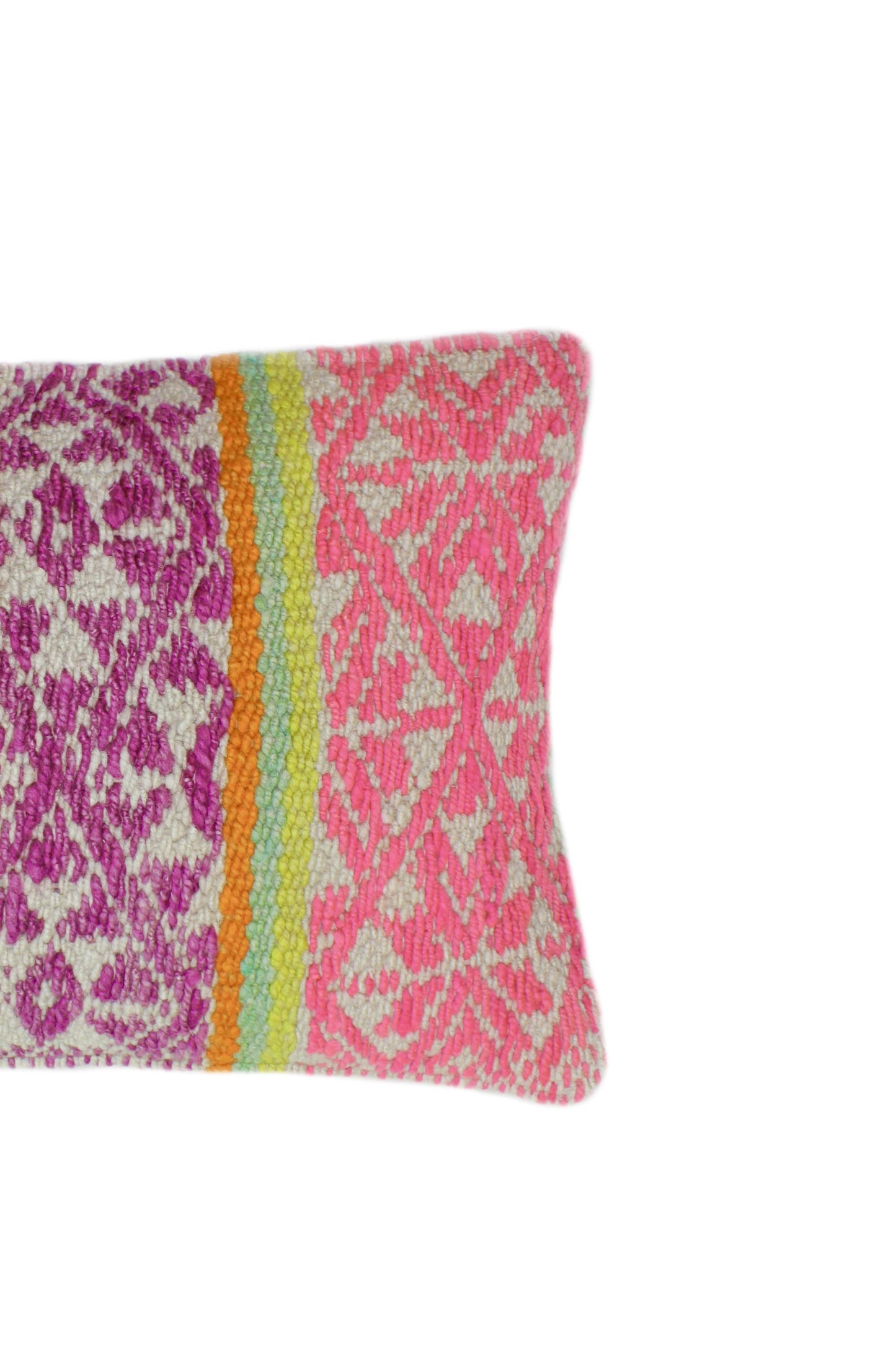 Frazadakissen 30x50 - bunte Rauten