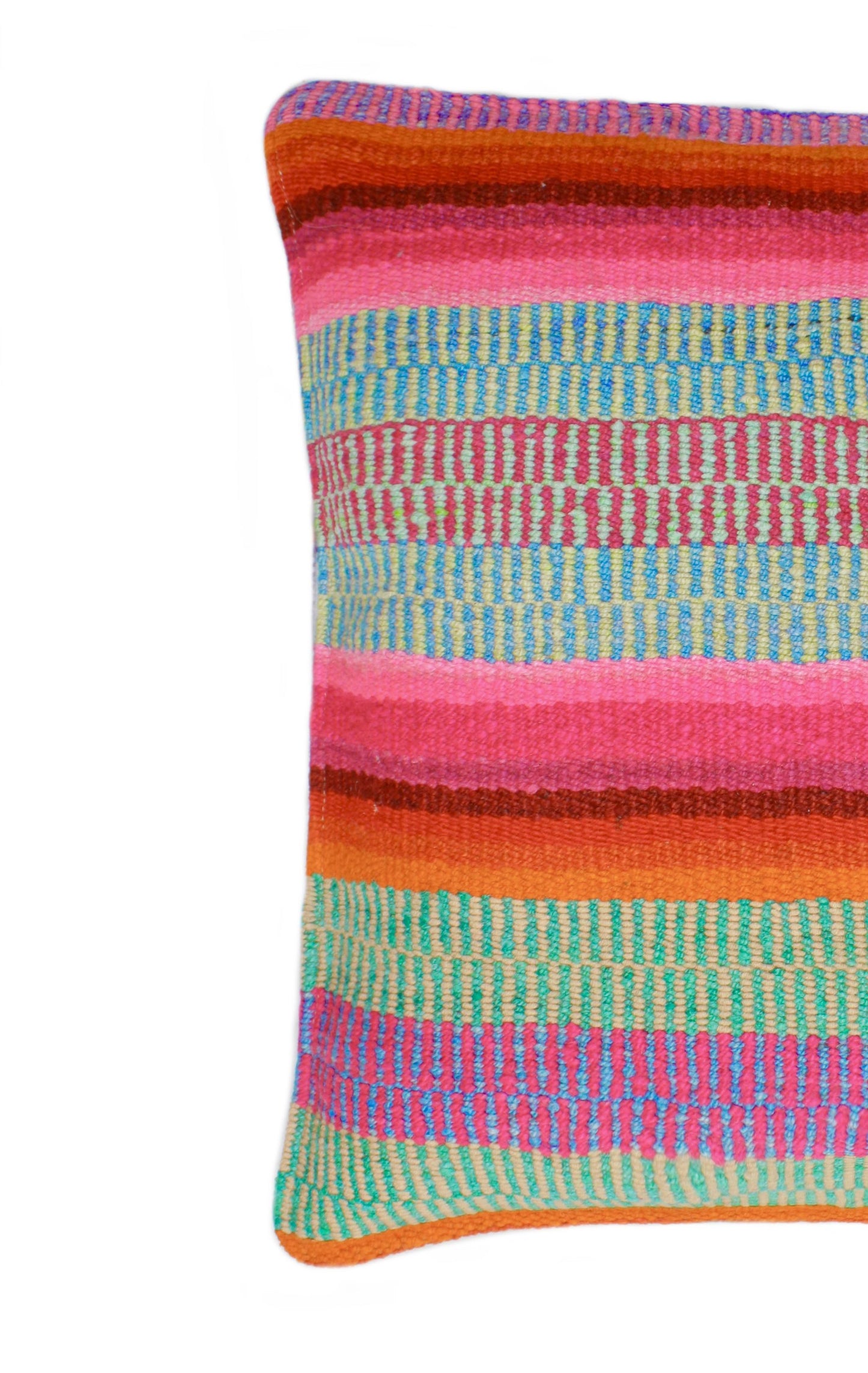 Frazadakissen 45x45 - leuchtender Regenbogen