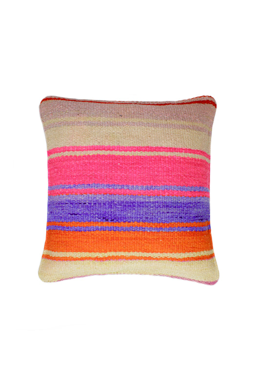 Frazadakissen 45x45 - farbenfrohe Streifen