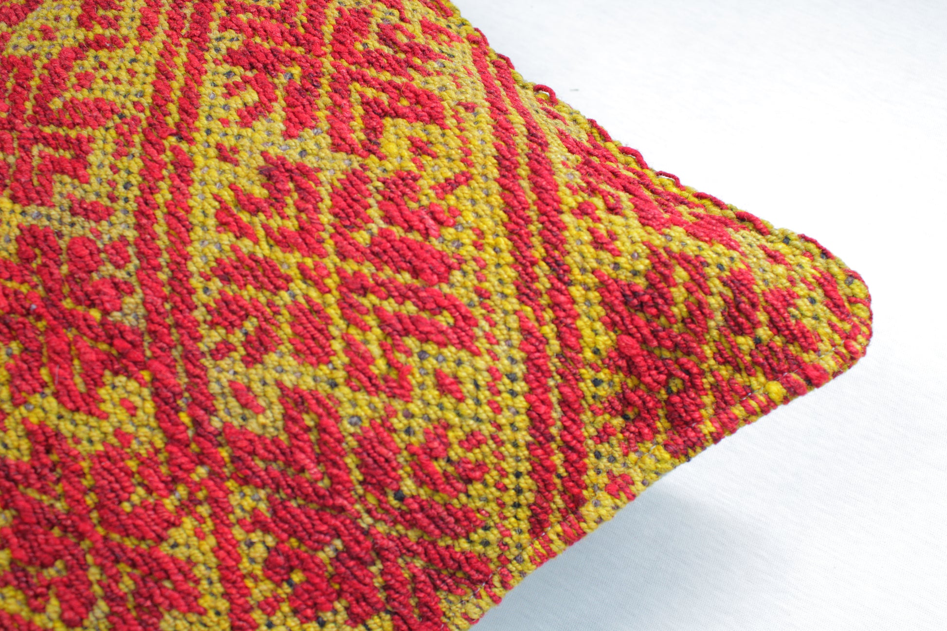 Peru Frazadakissen 45x45 aus Glueck & Fund mit Eiskristallmuster, weiche Textur, dekoratives Kissen für Couch oder Bett