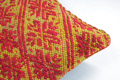Peru Frazadakissen 45x45 aus Glueck & Fund mit Eiskristallmuster, weiche Textur, dekoratives Kissen für Couch oder Bett