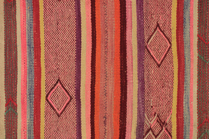 Handgefertigter Frazada-Teppich aus Peru – farbenfroh, traditionell und ideal für Balkon, Terrasse oder gemütliche Wohnräume. Dieser bunte Teppich bringt peruanisches Kunsthandwerk und Wärme in dein Zuhause und setzt lebendige Akzente im Boho- oder Ethno-Stil für drinnen und draußen.