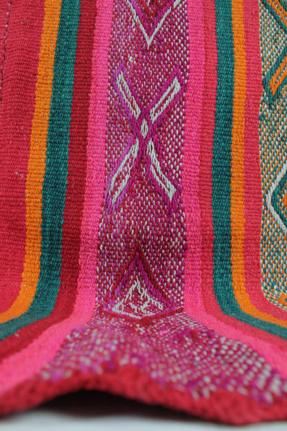 vintage frazada teppich handgewebt aus peru