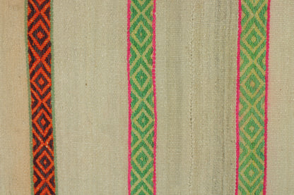 Kleiner Frazada-Teppich „Natura“ von Glueck & Fund, 143x160 cm, weiche Oberfläche mit natürlichem Design, ideal für Wohnzimmer.