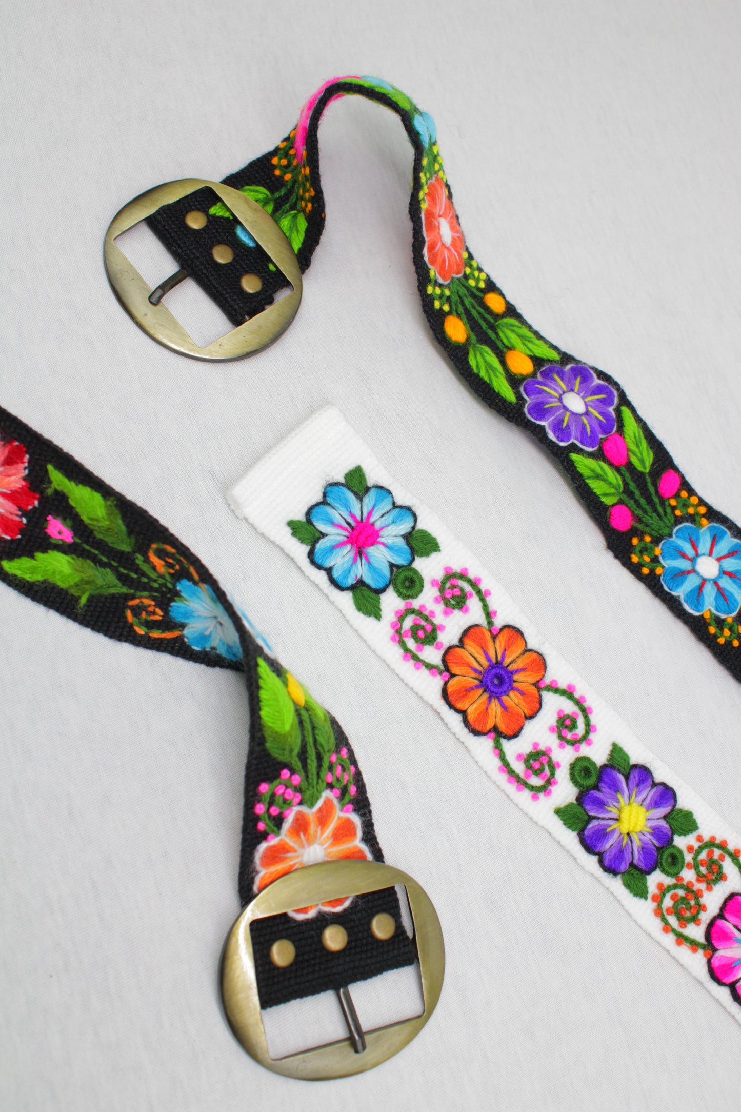 Hand embroidered Ayacucho belt