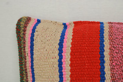 Marineblaues Frazadakissen 45x45 aus Peru von Glück und Fund mit traditionellem Muster, dekoratives Kissen für Sofa oder Bett