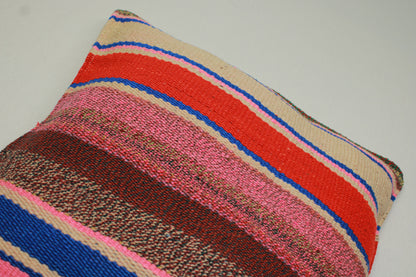 Marineblaues Frazadakissen 45 x 45 cm von Glueck und Fund aus Peru, weiches Kissen mit traditionellem Design