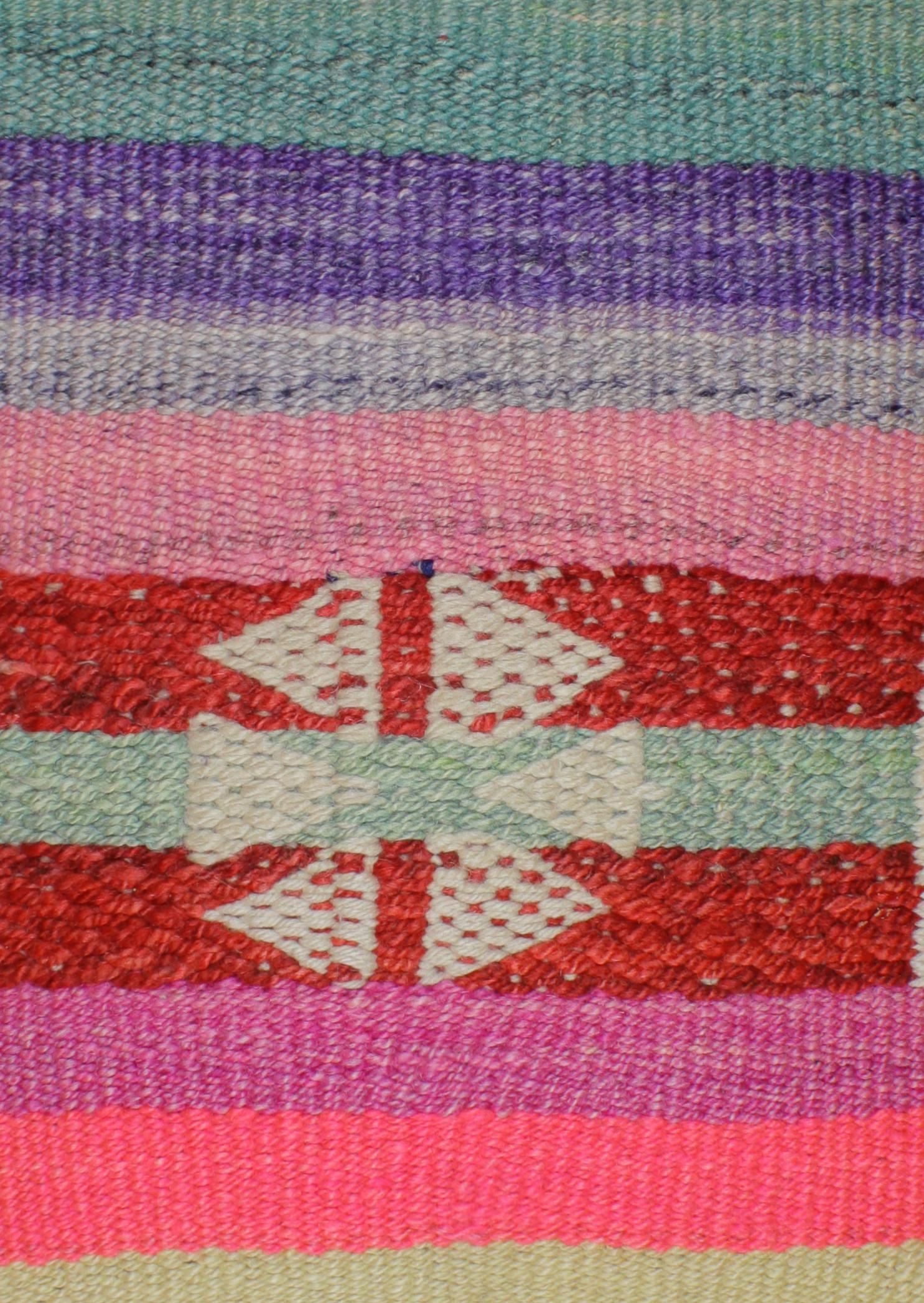 Inka-Frazadakissenbezug 45x45 aus Peru, handgefertigt mit traditionellen Mustern, von Glück und Fund