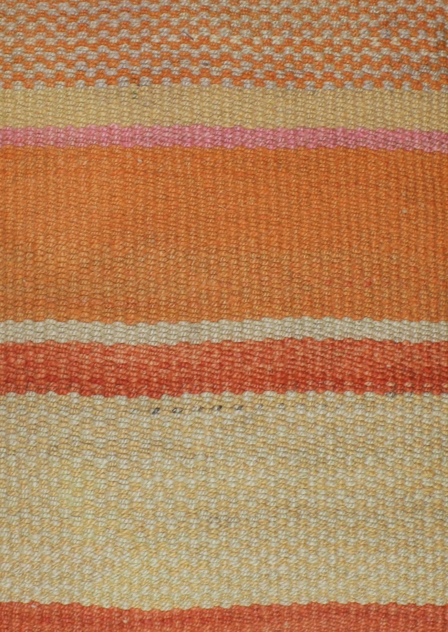 Senffarbes Frazadakissen 45x45 aus Peru von Glück und Fund, weiche Kissenhülle mit traditionellem Design