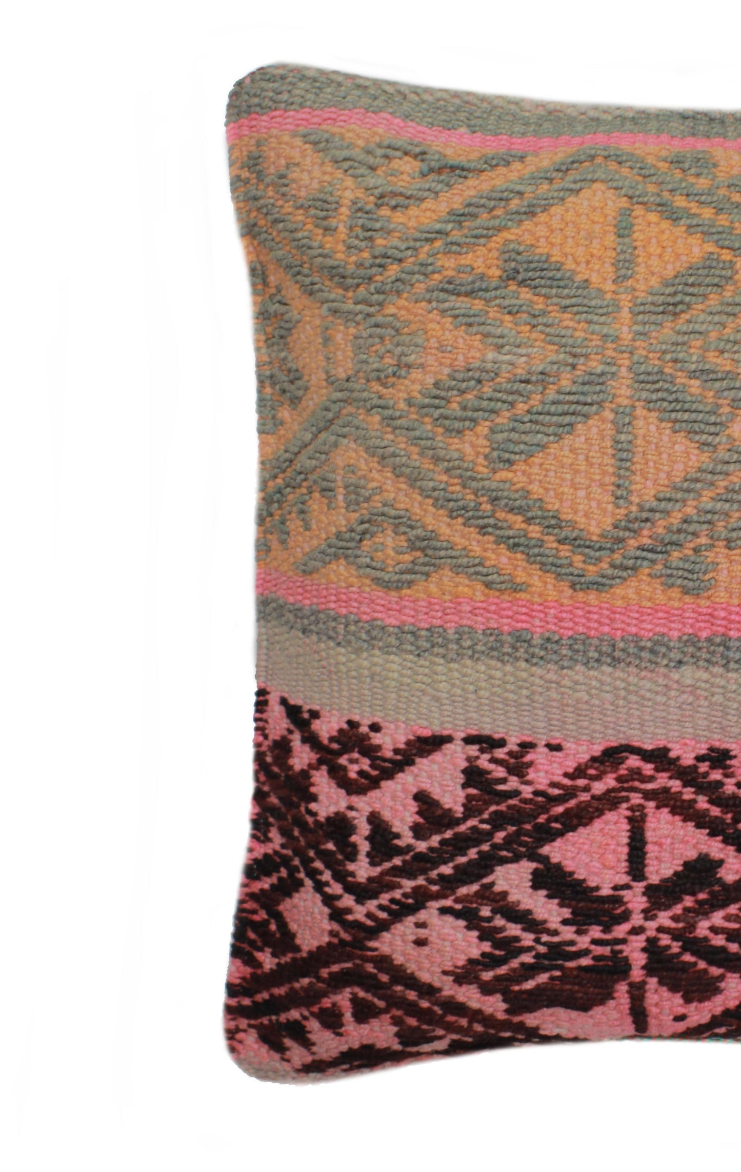 Frazadakissen 45x45 aus Peru - Rhomben