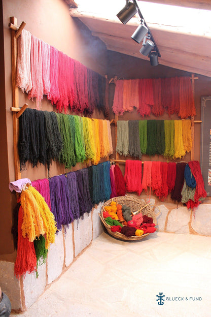 vintage frazada teppich cusco